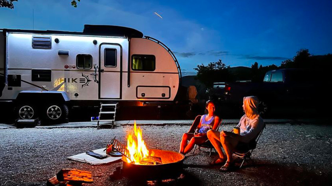 Models - The Easy Hitch Step - Access the RV or bed of the truck with the  tailgate up or down, and leave the step in place.